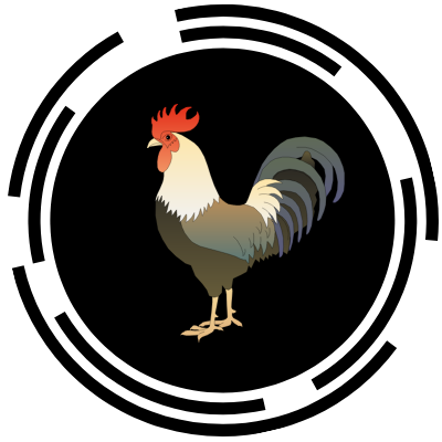 Detail Logo Ayam Hitam Putih Nomer 54