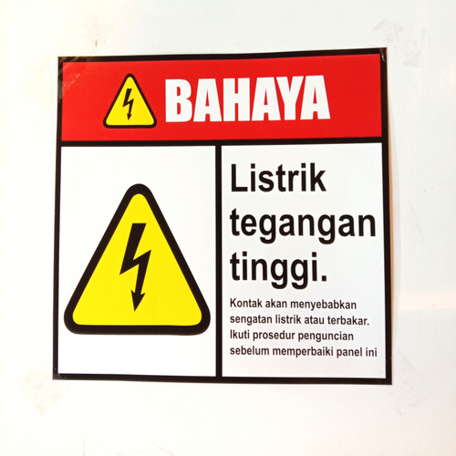 Detail Logo Bahaya Listrik Koleksi Nomer 45