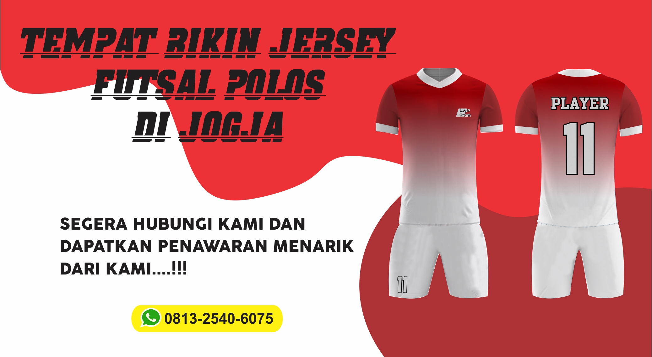 Detail Logo Baju Futsal Polos Nomer 40