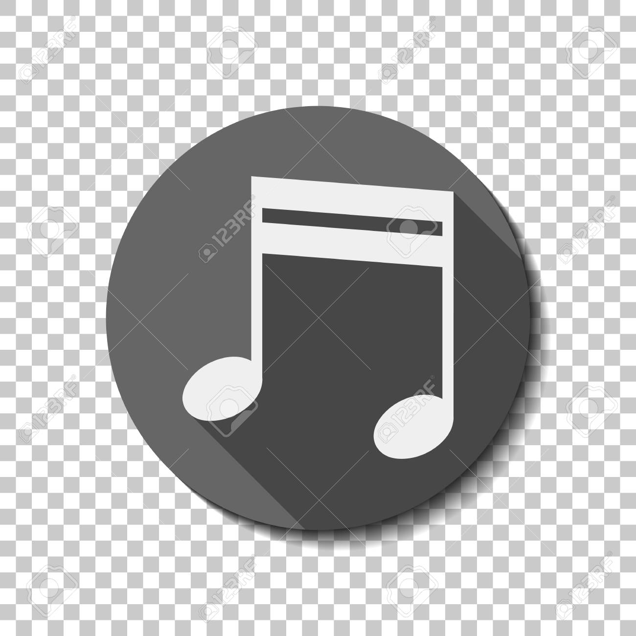 Detail Music Note Icon Transparent Background Nomer 32