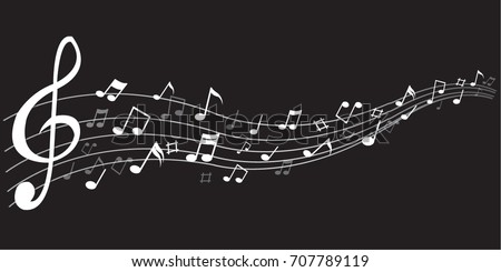 Detail Music Note White Png Nomer 27