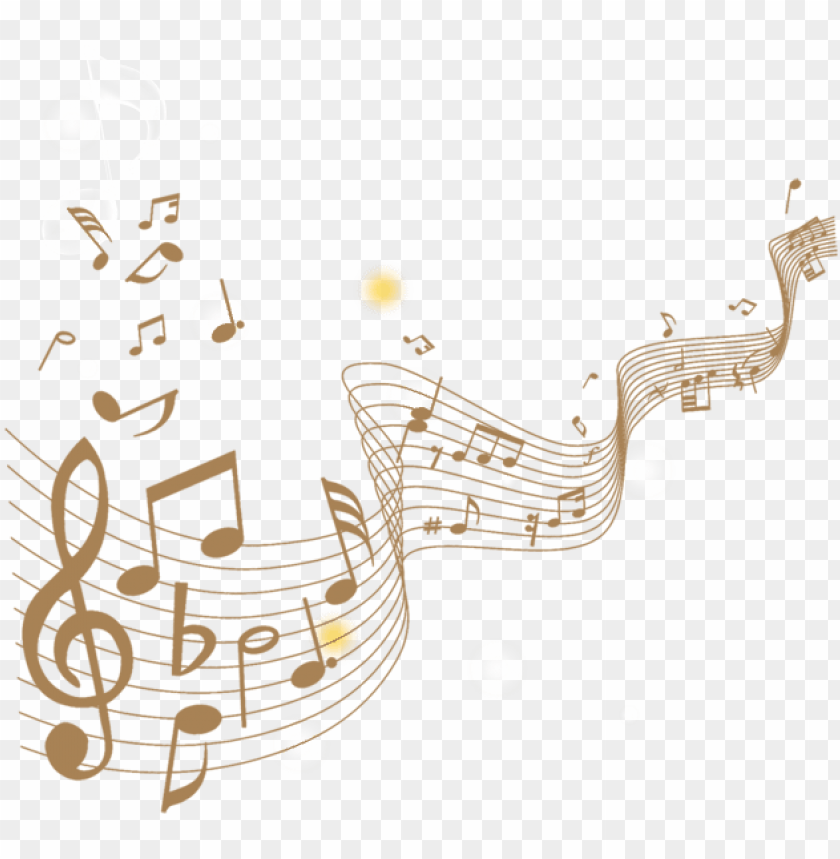 Detail Music Notes Background Transparent Nomer 14