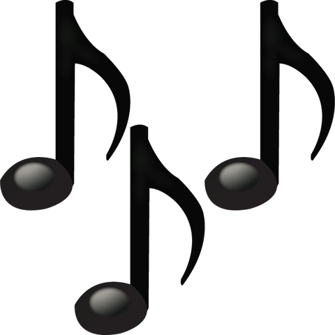 Music Notes Emoji Png - KibrisPDR