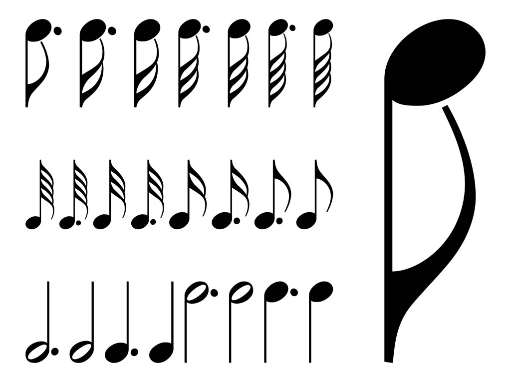 Detail Music Notes Graphics Free Nomer 24