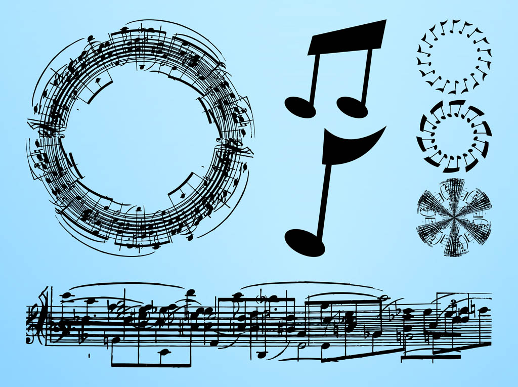 Detail Music Notes Graphics Free Nomer 45