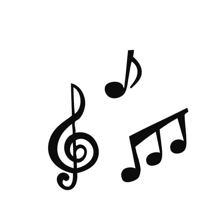 Detail Music Notes Images Free Clip Art Nomer 17