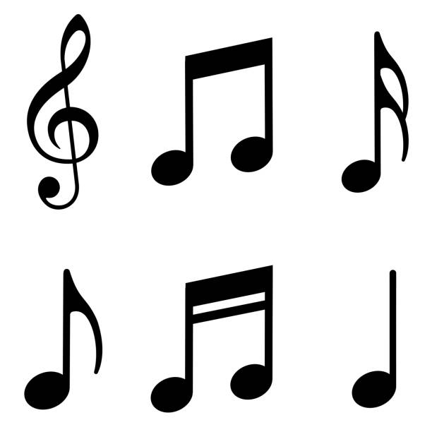 Detail Music Notes Images Free Clip Art Nomer 5