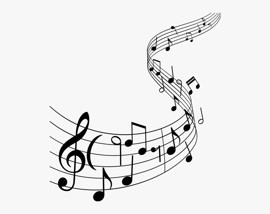Detail Music Notes On Transparent Background Nomer 2