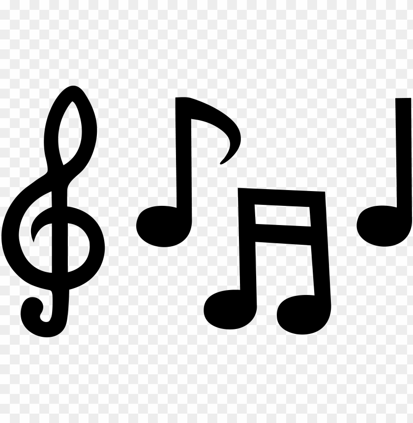 Detail Music Notes Silhouette Png Nomer 8