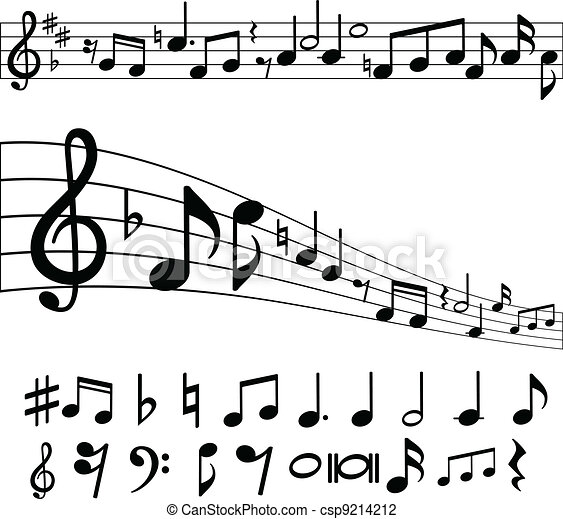 Detail Music Notes Symbol Pictures Nomer 28