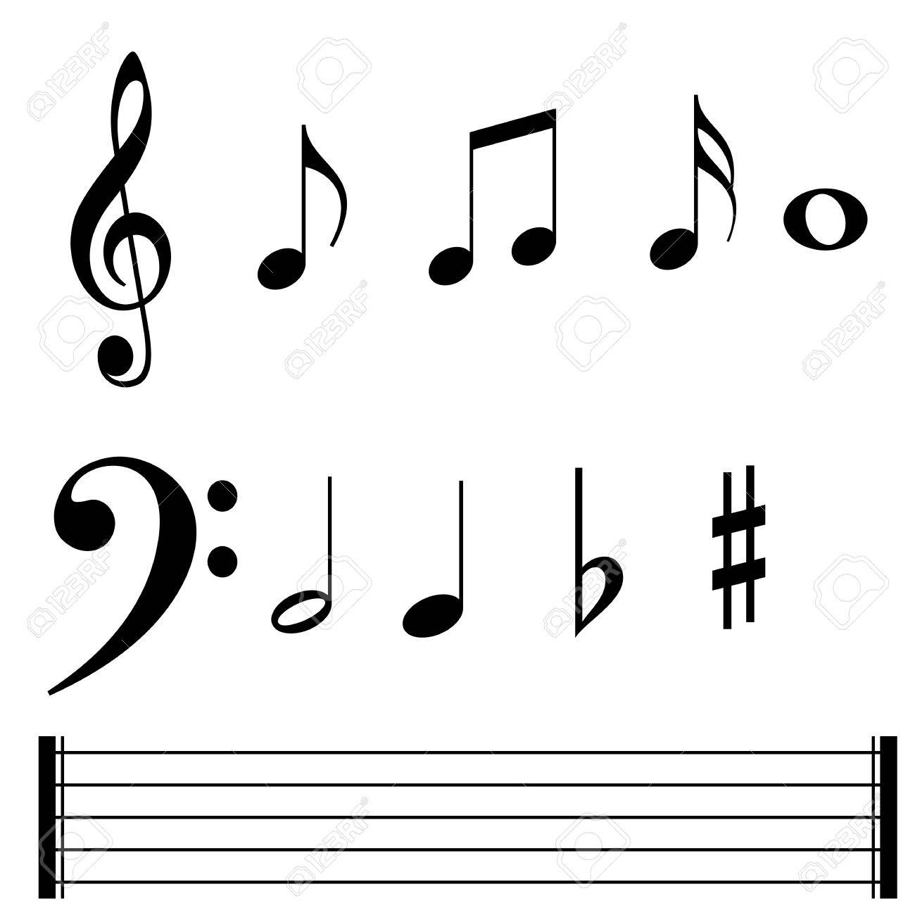 Detail Music Notes Symbol Pictures Nomer 36