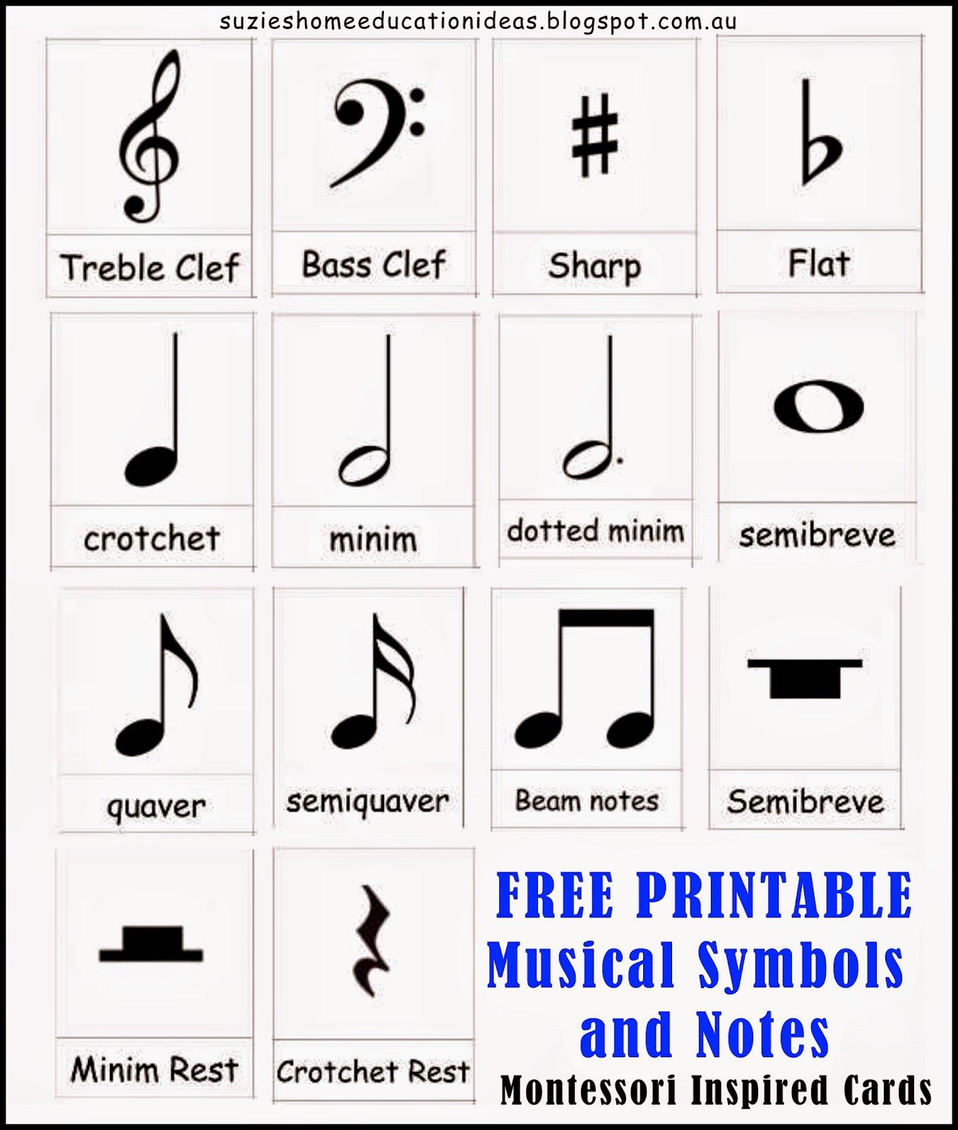 Detail Music Notes Symbols Images Nomer 11