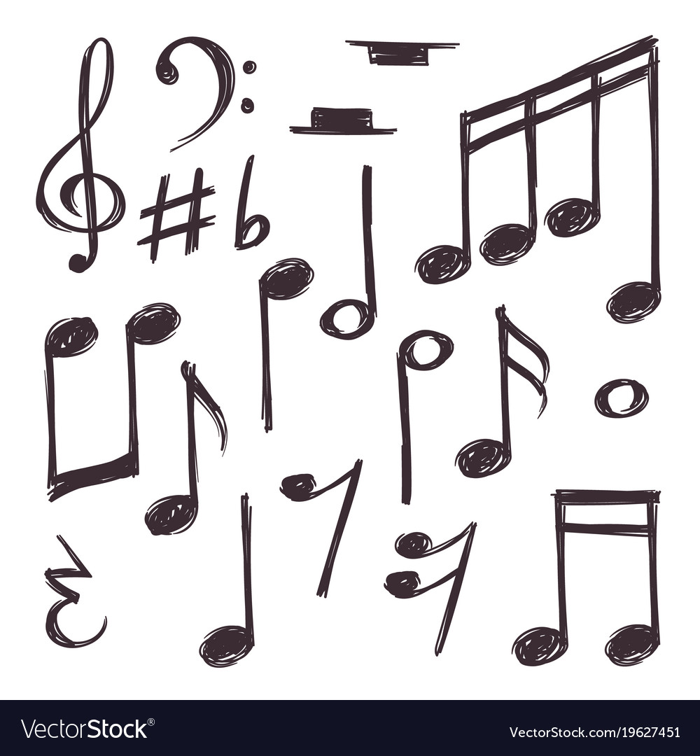 Detail Music Notes Symbols Images Nomer 15