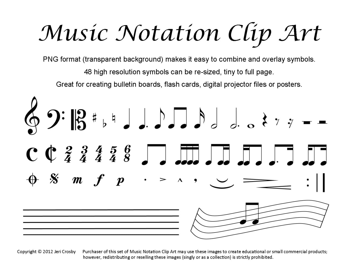 Detail Music Notes Symbols Images Nomer 34
