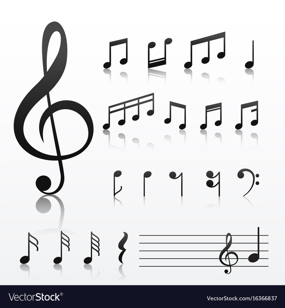 Detail Music Notes Symbols Images Nomer 7