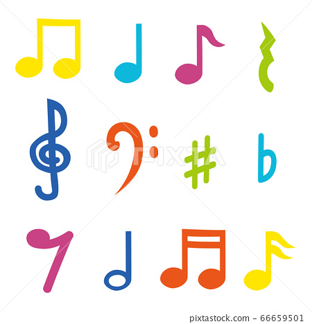 Detail Music Notes Symbols Images Nomer 9