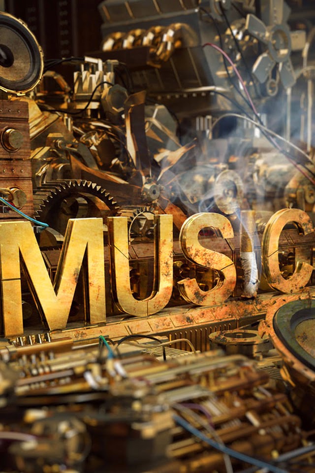 Detail Music Wallpaper 3d Nomer 18