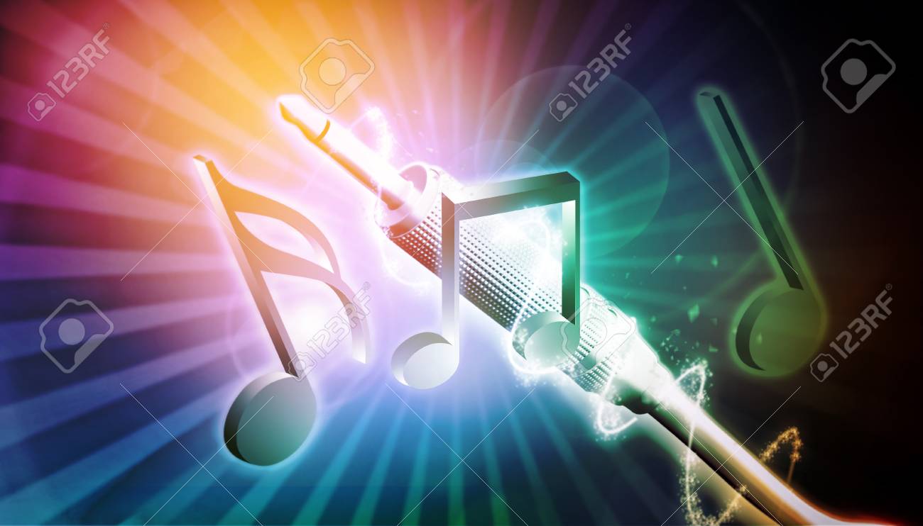 Detail Music Wallpaper 3d Nomer 38