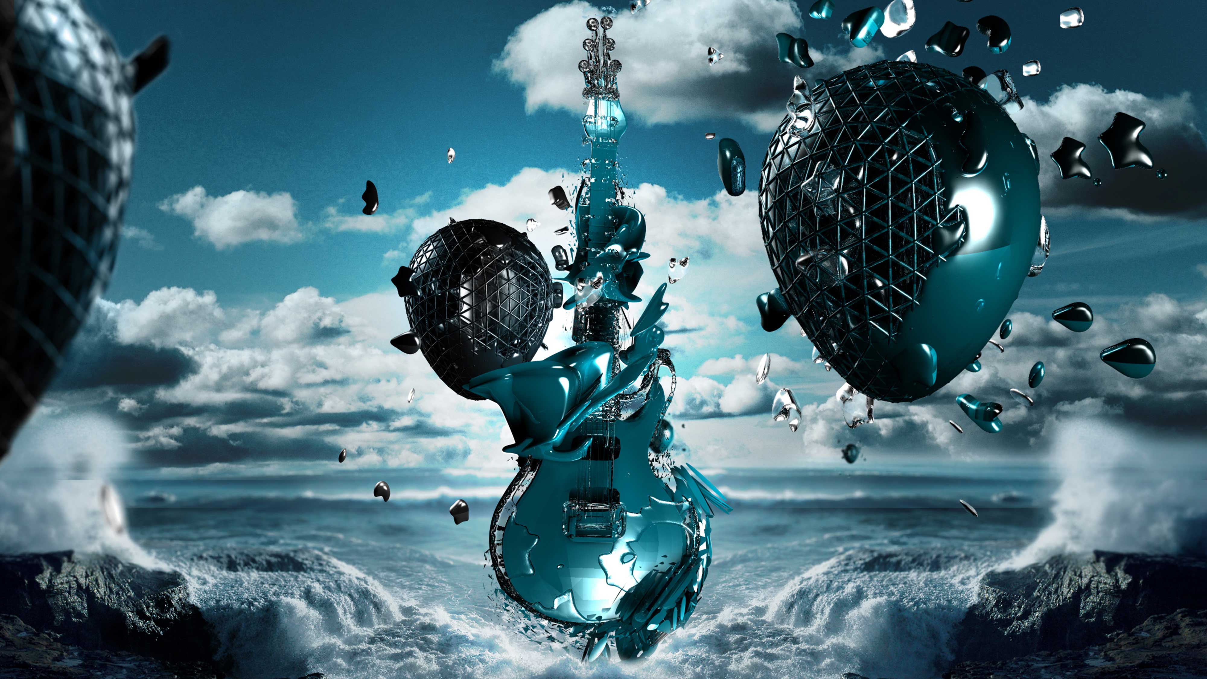 Detail Music Wallpaper 3d Nomer 6