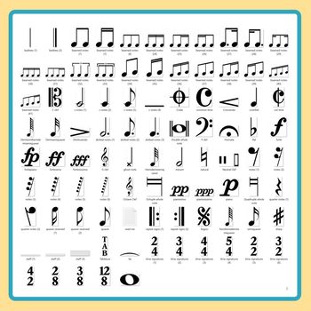 Detail Musical Note Symbol Image Nomer 17