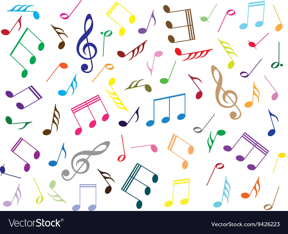 Detail Musical Notes Background Images Nomer 13