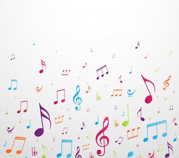 Detail Musical Notes Background Images Nomer 33