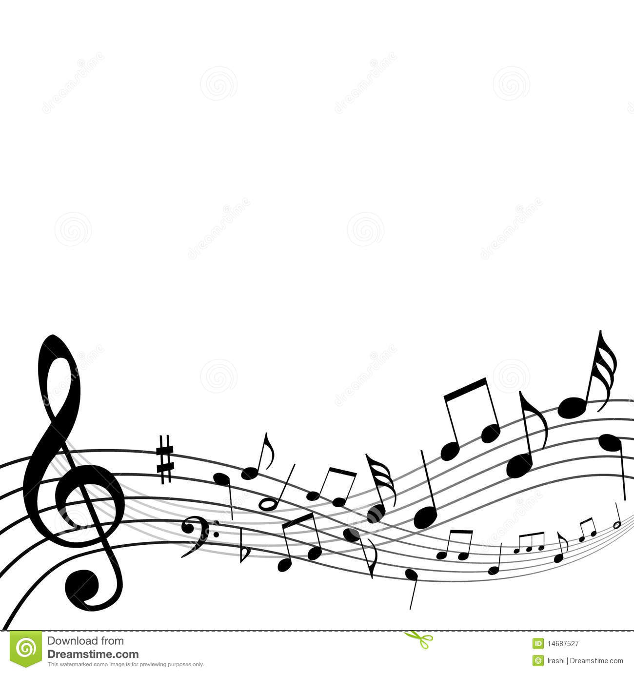 Detail Musical Notes Background Images Nomer 47