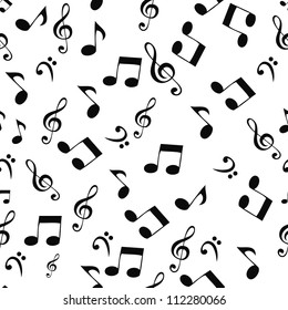 Detail Musical Notes Background Images Nomer 9