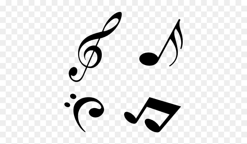 Detail Musical Notes Clip Art Transparent Background Nomer 35