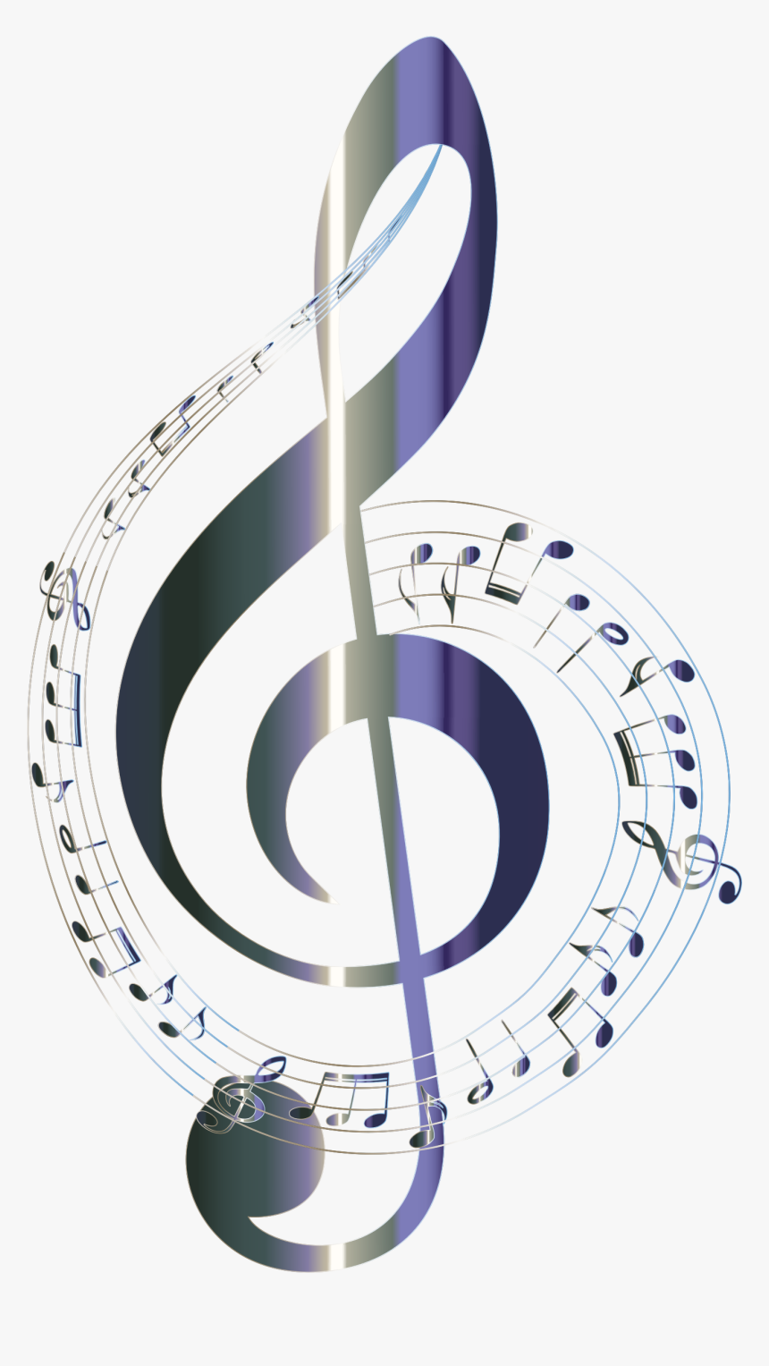 Detail Musical Notes Clip Art Transparent Background Nomer 36