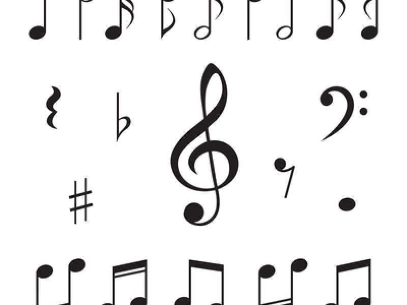 Detail Musical Notes Images And Names Nomer 32