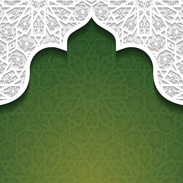 Detail Muslim Background Vector Nomer 29