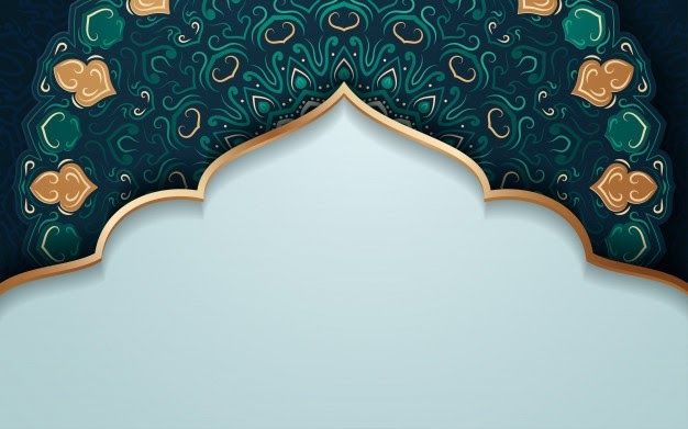 Detail Muslim Background Vector Nomer 7