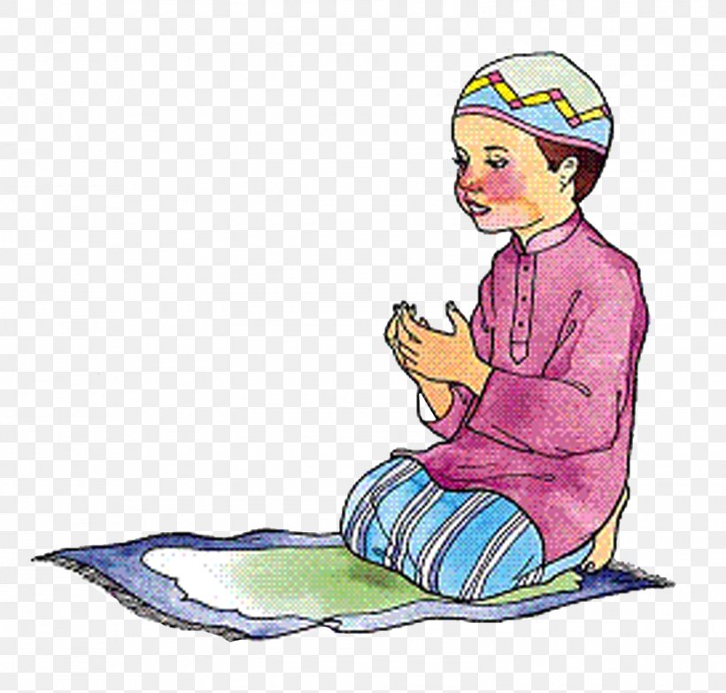 Detail Muslim Praying Clipart Nomer 26