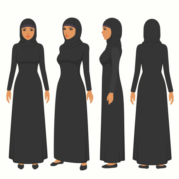 Detail Muslim Woman Clipart Nomer 11