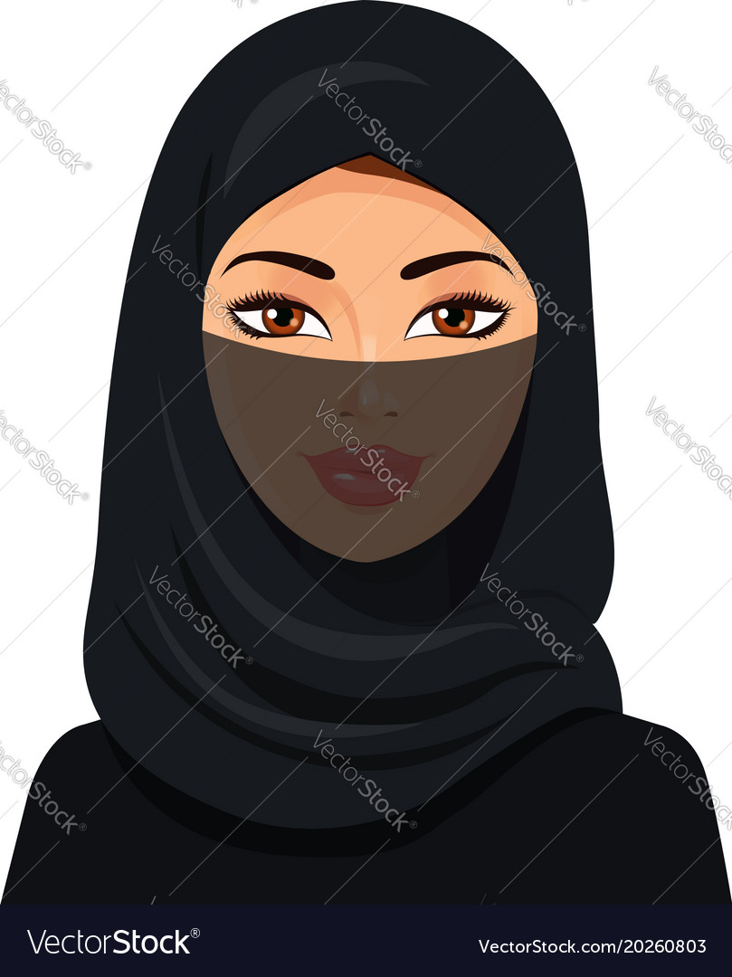 Detail Muslim Woman Clipart Nomer 26