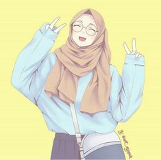 Download Muslimah Cantik Animasi Nomer 27