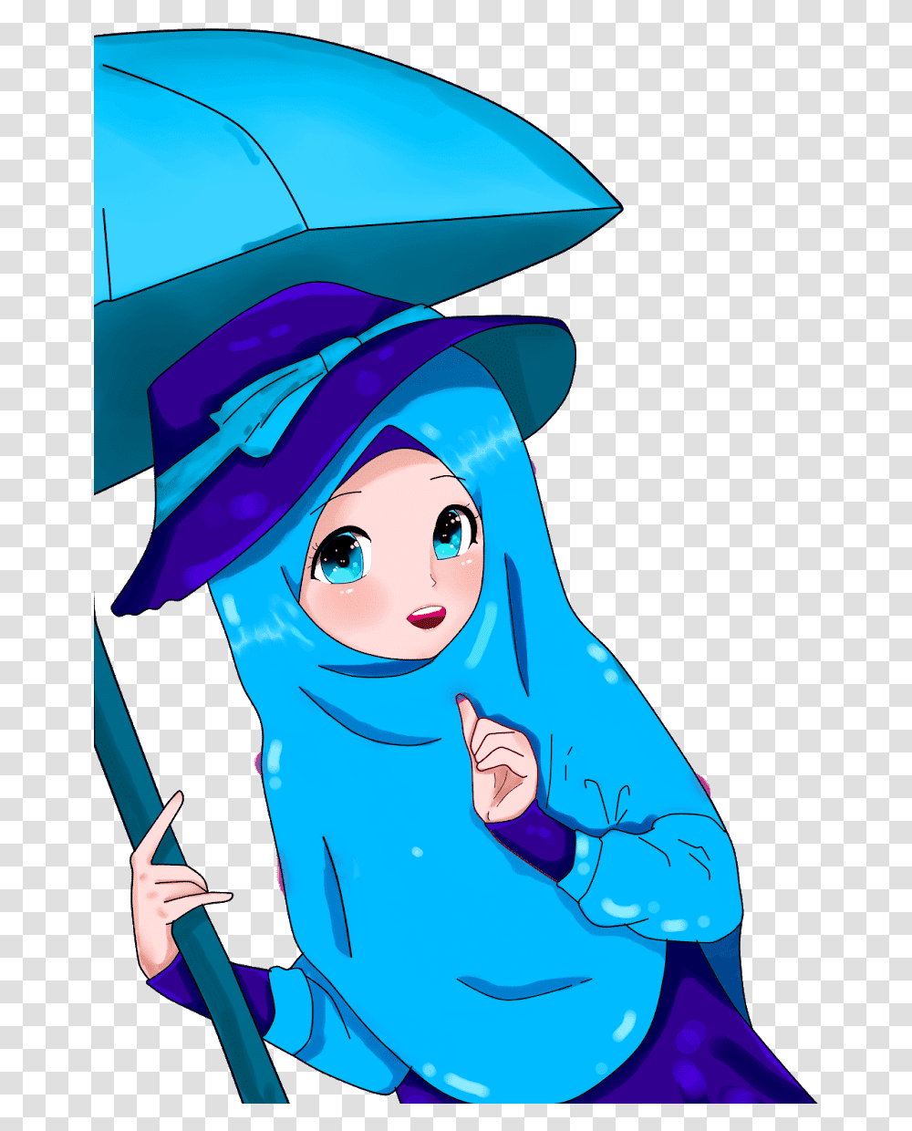 Detail Muslimah Cartoon Png Nomer 38