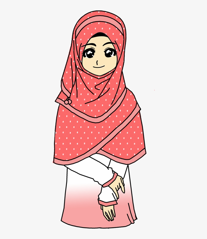 Detail Muslimah Cartoon Png Nomer 10