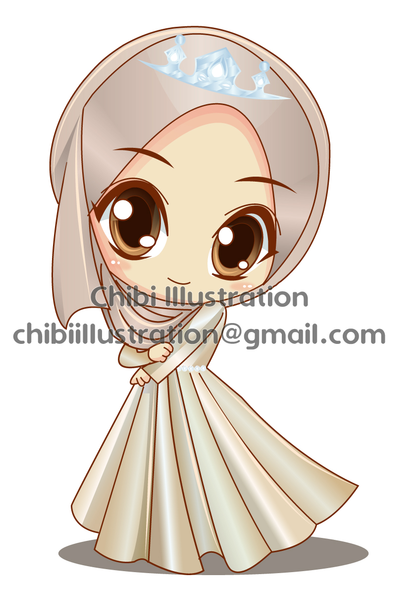 Detail Muslimah Chibi Nomer 4