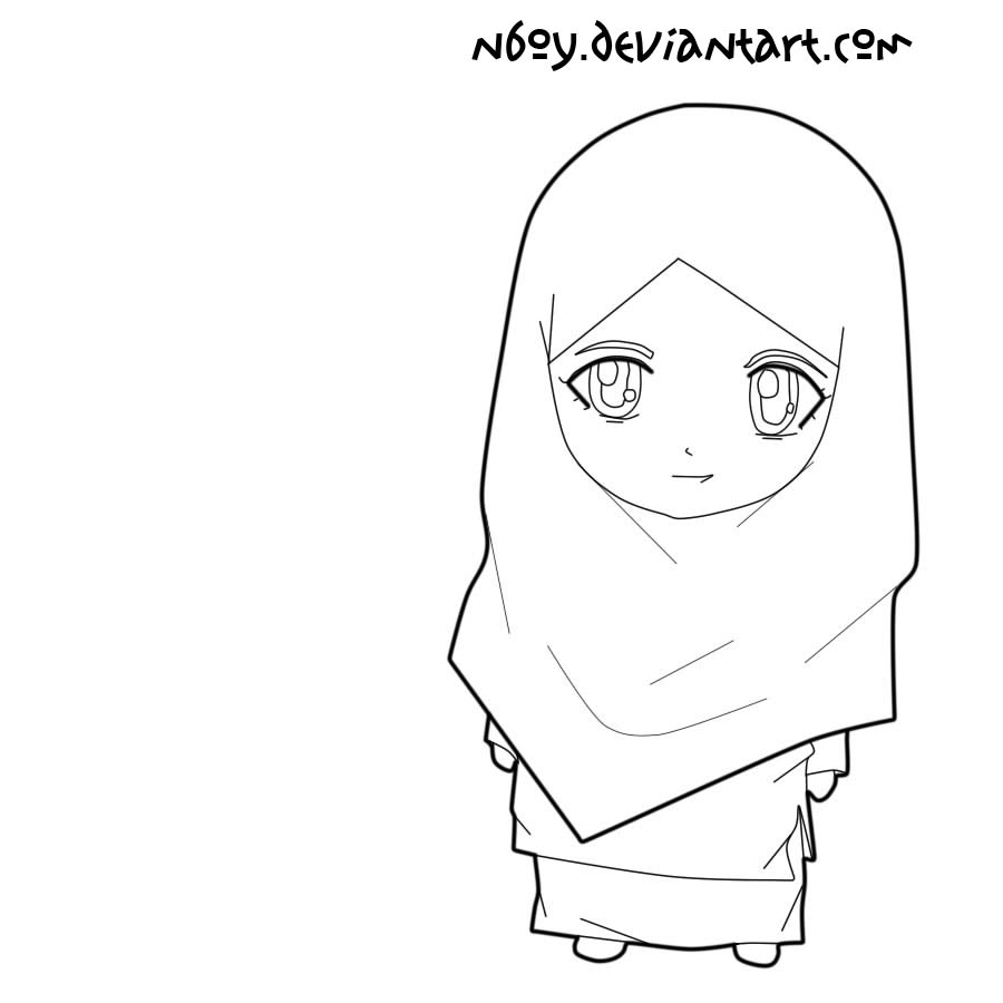 Detail Muslimah Chibi Nomer 35