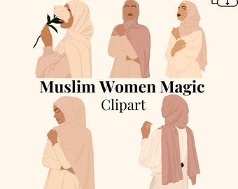 Detail Muslimah Clipart Nomer 25