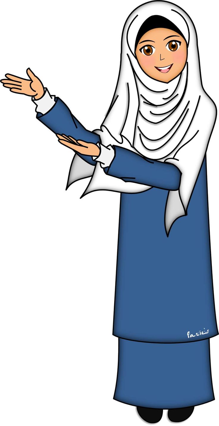 Detail Muslimah Clipart Nomer 43