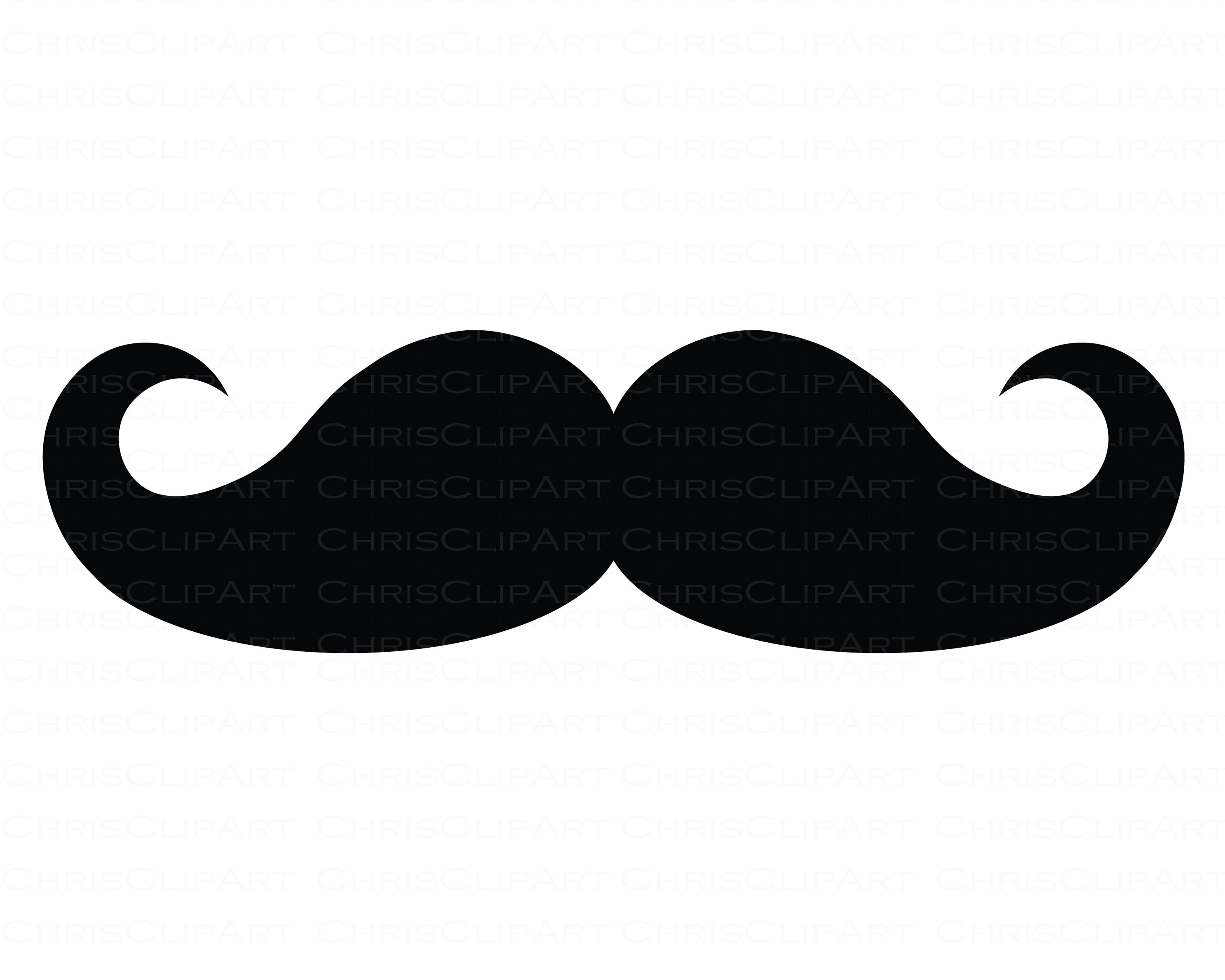 Mustache Clipart - KibrisPDR