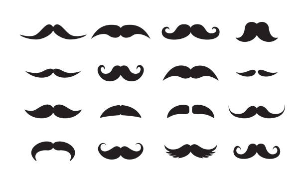 Detail Mustache Clipart Nomer 3