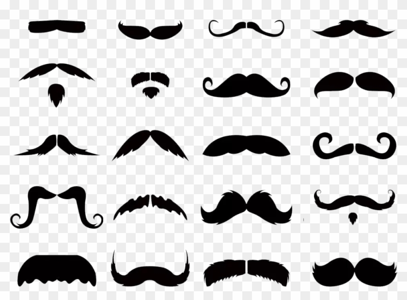 Detail Mustache Clipart Nomer 29