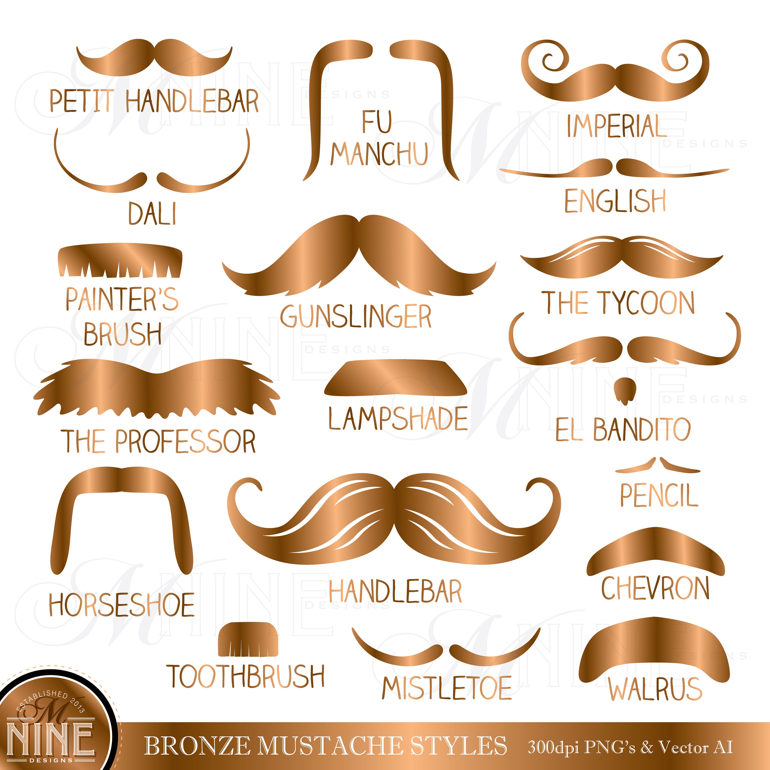 Detail Mustache Download Nomer 27