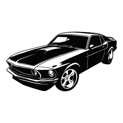 Detail Mustang Clipart Nomer 21