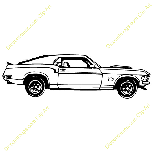 Detail Mustang Clipart Nomer 38