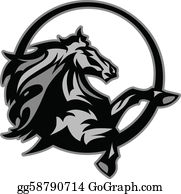 Detail Mustang Clipart Free Nomer 32